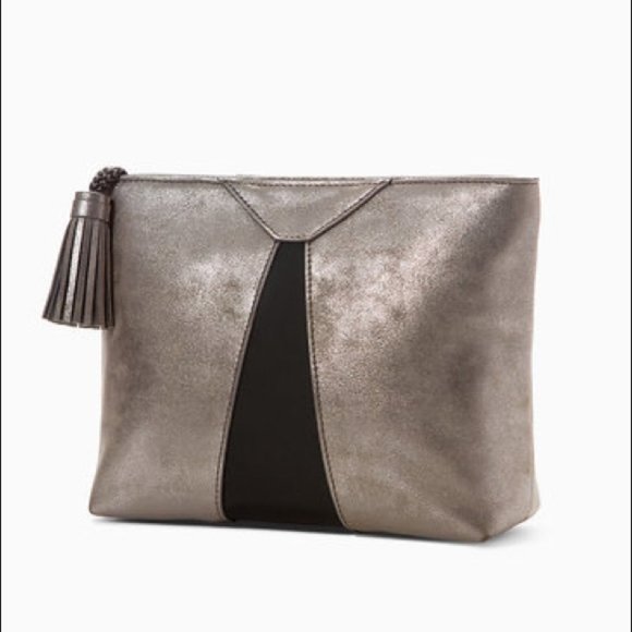 Stella & Dot - Work Hard, Play Hard pouch - Picture 1 of 4